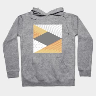 Shapes decor collage Hoodie